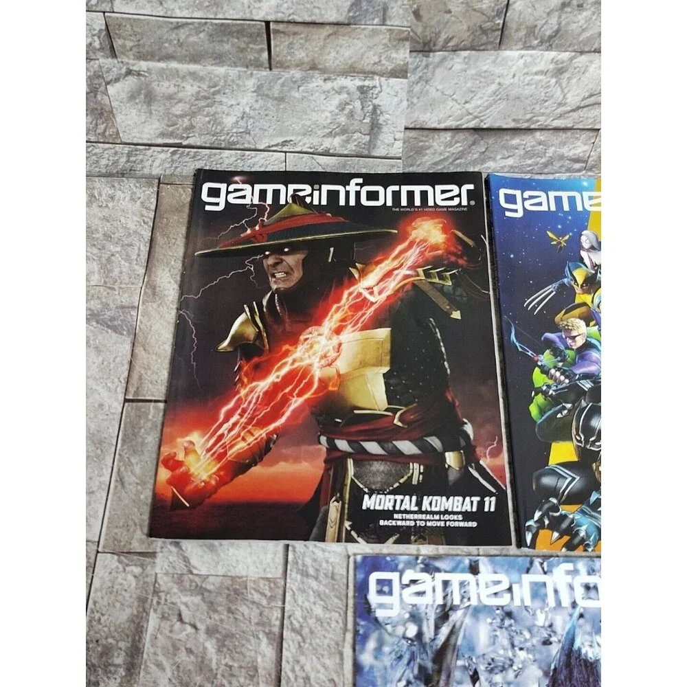 Lot Of 5 Game Informer Magazine Issues 313, 314, 315, 316, 317